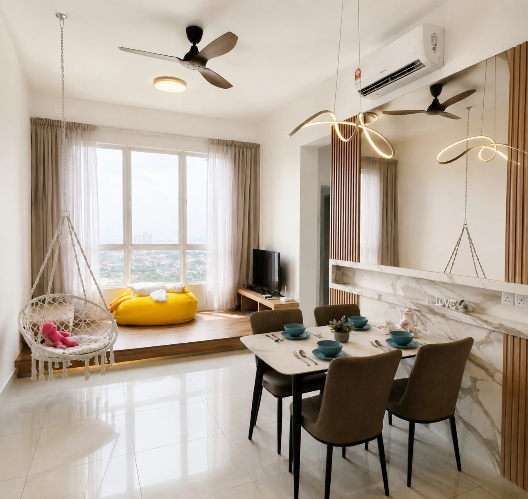 Amber Cove · 2 Bedroom 2 Bath · 32nd Floor