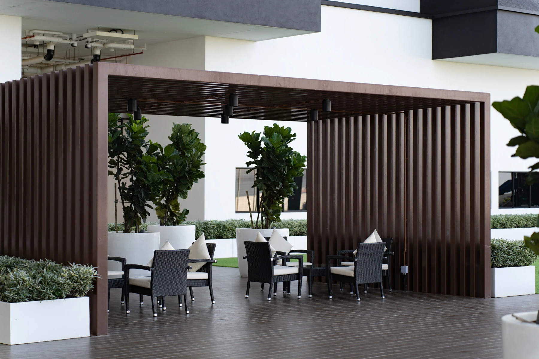 Outdoor Lounge Pavilion
