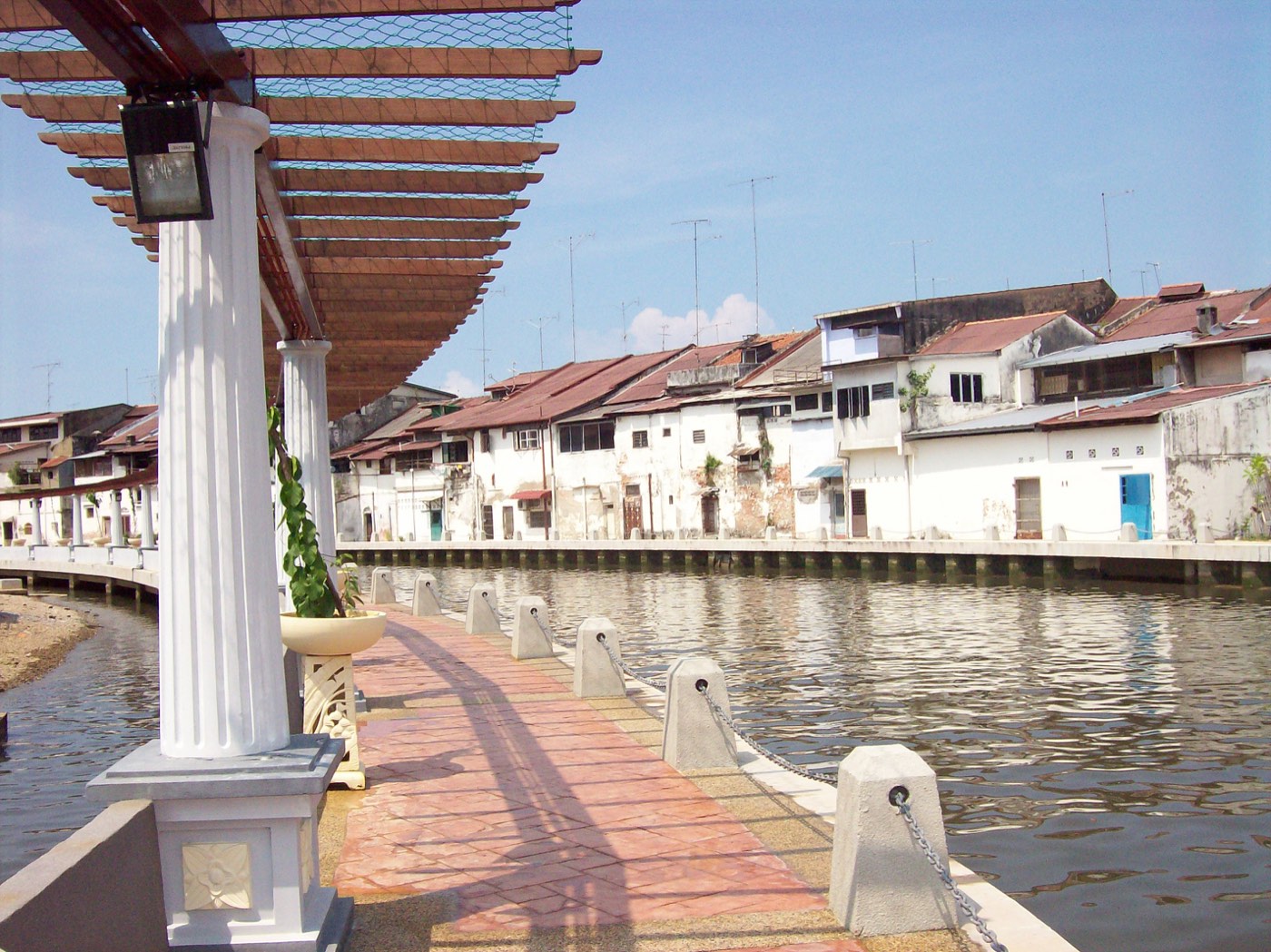 Melaka River · Photo: Philip Nalangan, CC BY 4.0